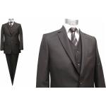 Braune Elegante Muga Businesskleidung für Herren Tall 3-teilig 