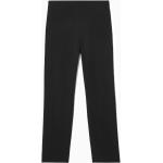 Schwarze Elegante COS High Waist Jeans mit Reißverschluss aus Baumwollmischung für Damen Größe M 