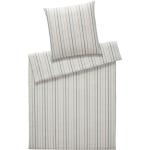 Graue Elegante Seersucker Bettwäsche aus Baumwolle 135x200 