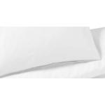 Weiße Elegante Bettwäsche Sets & Bettwäsche Garnituren mit Reißverschluss aus Jersey 155x200 