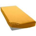 Reduzierte Gelbe Elegante Spannbettlaken & Spannbetttücher aus Jersey trocknergeeignet 200x190 