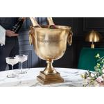 Reduzierte Goldene Riess Ambiente Sektkühler & Champagnerkühler poliert aus Metall 