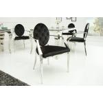 Schwarze Moderne Riess Ambiente Armlehnstühle aus Stoff mit Armlehne Breite 50-100cm, Höhe 50-100cm, Tiefe 50-100cm 