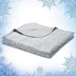 Reduzierte Graue Asiatische 4-Jahreszeiten-Bettdecken & Ganzjahresdecken aus Baumwolle 220x200 