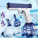 Blaue Wasserpistolen aus Kunststoff wiederaufladbar 