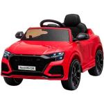 Rote Audi Elektroautos für Kinder für 2 - 3 Jahre 