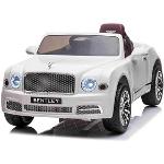Weiße Bentley Mulsanne Elektroautos für Kinder für 3 - 5 Jahre 