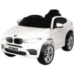 Weiße BMW Merchandise Elektroautos für Kinder 