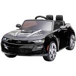 Schwarze Chevrolet Camaro Elektroautos für Kinder für 3 - 5 Jahre 