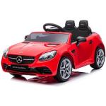 Rote Mercedes Benz Merchandise Elektroautos für Kinder für 3 - 5 Jahre 