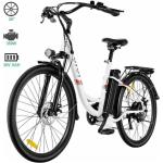 Elektrofahrrad E-Bike 20" Damen/Mann E-Citybike Efahrrad Motor Shimano Pedelec 