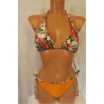 Orange eleMar Neckholder-Bikinis aus Polyamid für Damen 