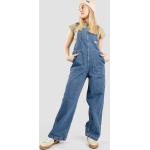 Blaue Streetwear Element Jeans-Latzhosen aus Denim für Damen Größe XS 