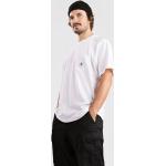 Reduzierte Weiße Streetwear Element Shirts mit Tasche aus Baumwolle für Herren Größe S 