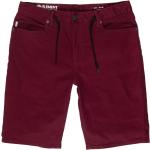 Reduzierte Rote Vintage Element Jeans-Shorts aus Denim für den für den Sommer 
