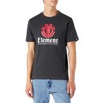 Element Herren Vertical-T-Shirt, Charcoal Heather, S
