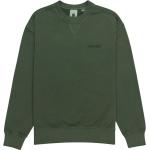 Grüne Bestickte Streetwear Element Cornell Rundhals-Ausschnitt Herrensweatshirts Größe L 