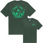 Grüne Streetwear Element Bio T-Shirts für Herren Größe S 