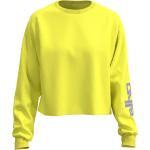 Neongelbe Langärmelige Damensweatshirts Größe XL 