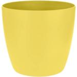 Elho Übertopf »brussels rund mini Übertopf Ø 7 cm - Ø 13 cm«, gelb, frisches gelb