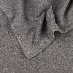 Graue STEINER Kaschmirdecken aus Wolle 130x190 