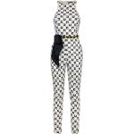 Weiße Elisabetta Franchi Damenjumpsuits & Damenoveralls mit Reißverschluss aus Polyester Größe S 