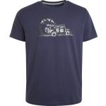 Dunkelblaue Elkline Bio Nachhaltige T-Shirts für Herren Größe S 