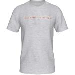 Graue Langärmelige Elkline Entenhausen Sundowner Nachhaltige T-Shirts aus Baumwolle für Herren Größe S 
