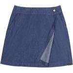 Blaue Elkline Nachhaltige Wickelröcke für Damen Größe XL für den für den Sommer 