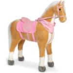 Rosa Pferde & Pferdestall Stehpferde für Mädchen 