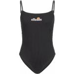Schwarze ellesse Badeanzüge mit hohem Beinausschnitt aus Polyester ohne Bügel für Damen Größe M 