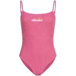 Pinke ellesse Badeanzüge mit hohem Beinausschnitt aus Polyester ohne Bügel für Damen Größe XL 