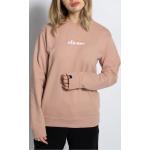 Reduzierte Rosa Unifarbene ellesse Damensweatshirts aus Baumwolle Größe M für den für den Herbst 