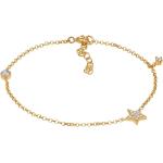 Silberne Sterne Elegante Edelstein Armbänder mit Zirkonia für Damen 