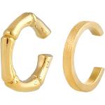 Reduzierte Goldene Elli Ear Cuffs & Ohrklemmen aus Silber für Damen 