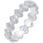 Silberne Maritime Elli Damenbandringe mit Meer-Motiv aus Silber Größe 58 