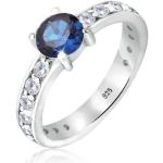 Blaue Elli Saphir Ringe aus Silber für Damen 