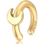 Reduzierte Goldene Elli Ear Cuffs & Ohrklemmen aus Silber handgemacht für Damen 