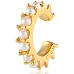 Goldene Elli Ear Cuffs & Ohrklemmen aus vergoldet handgemacht für Damen 