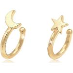 Reduzierte Silberne Sterne Elli Ear Cuffs & Ohrklemmen handgemacht für Damen 