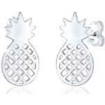 Silberne Elli Ananas-Ohrringe aus Silber für Damen 