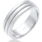 Elli Premium Partnerring »Paarring Drei Ringe Trauring Hochzeit 925 Silber«, silberfarben, silberfarben