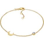 Reduzierte Goldene Elli Edelstein Armbänder aus Gold mit Labradorit für Damen 