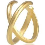 Goldene Elli Ear Cuffs & Ohrklemmen für Damen 