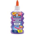 Elmer's Glitzerkleber, violett, auswaschbar & kinderfreundlich, 177 ml - ideal zur Herstellung von Slime
