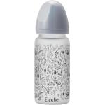 Elodie Glazen baby fles met siliconen speen 0m+ Monkey S EL602523402