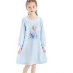Blaue Die Eiskönigin Elsa Kindernachthemden & Kindernachtkleider für Mädchen für den für den Sommer 