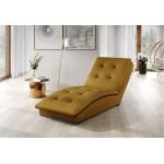 Gelbe Gesteppte Moderne Chaiselongues & Longchairs aus Holz Breite 50-100cm, Höhe 50-100cm, Tiefe 50-100cm 