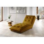 Gelbe Gesteppte Moderne Chaiselongues & Longchairs aus Holz Breite 50-100cm, Höhe 50-100cm, Tiefe 50-100cm 
