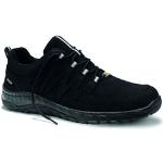 Schwarze Elten Low Sneaker aus Nubukleder atmungsaktiv Größe 45 